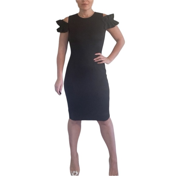 Jovani Black Cocktail Dress - Picture 4 of 6